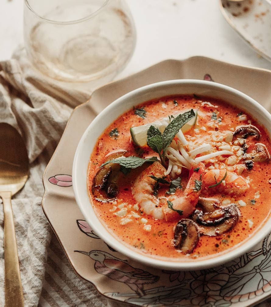 Roasted Tomato Basil Soup